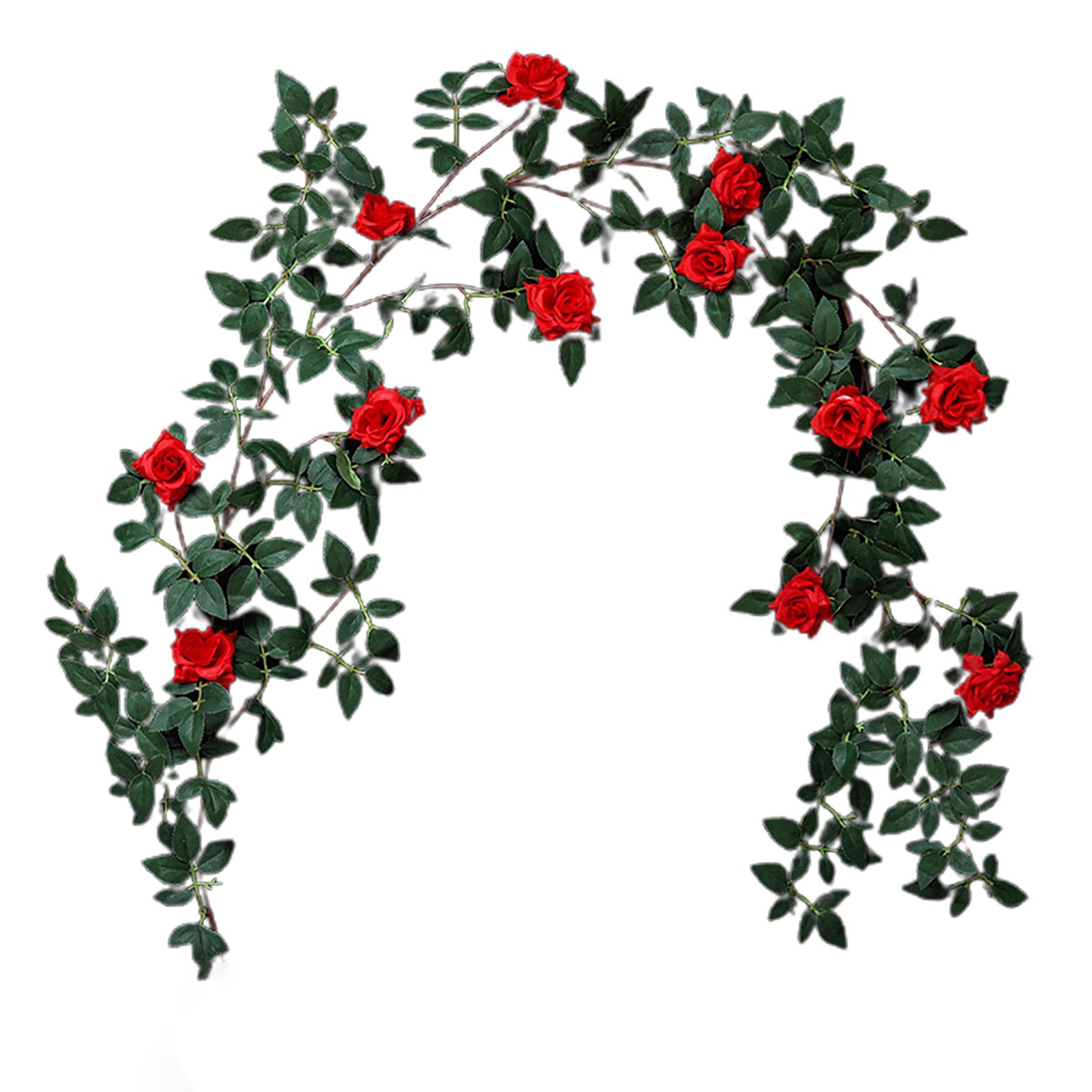 Fake Rattan Lightweight Delicate Vivid Artificial Flower Vine