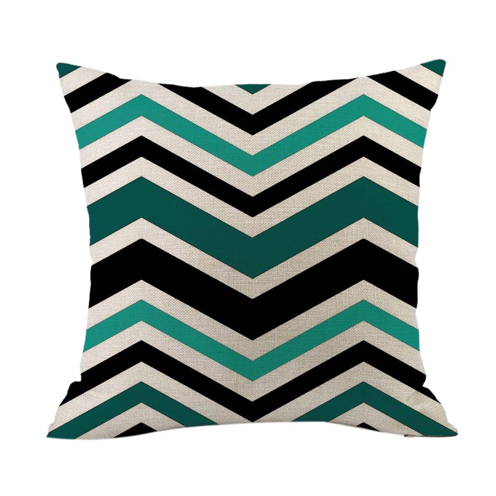 Delicate product  Fashion Geometry Pillow Cover Vintage Linen Throw Cushion Cover Pillow Case Home Decor Pillow Covers#6