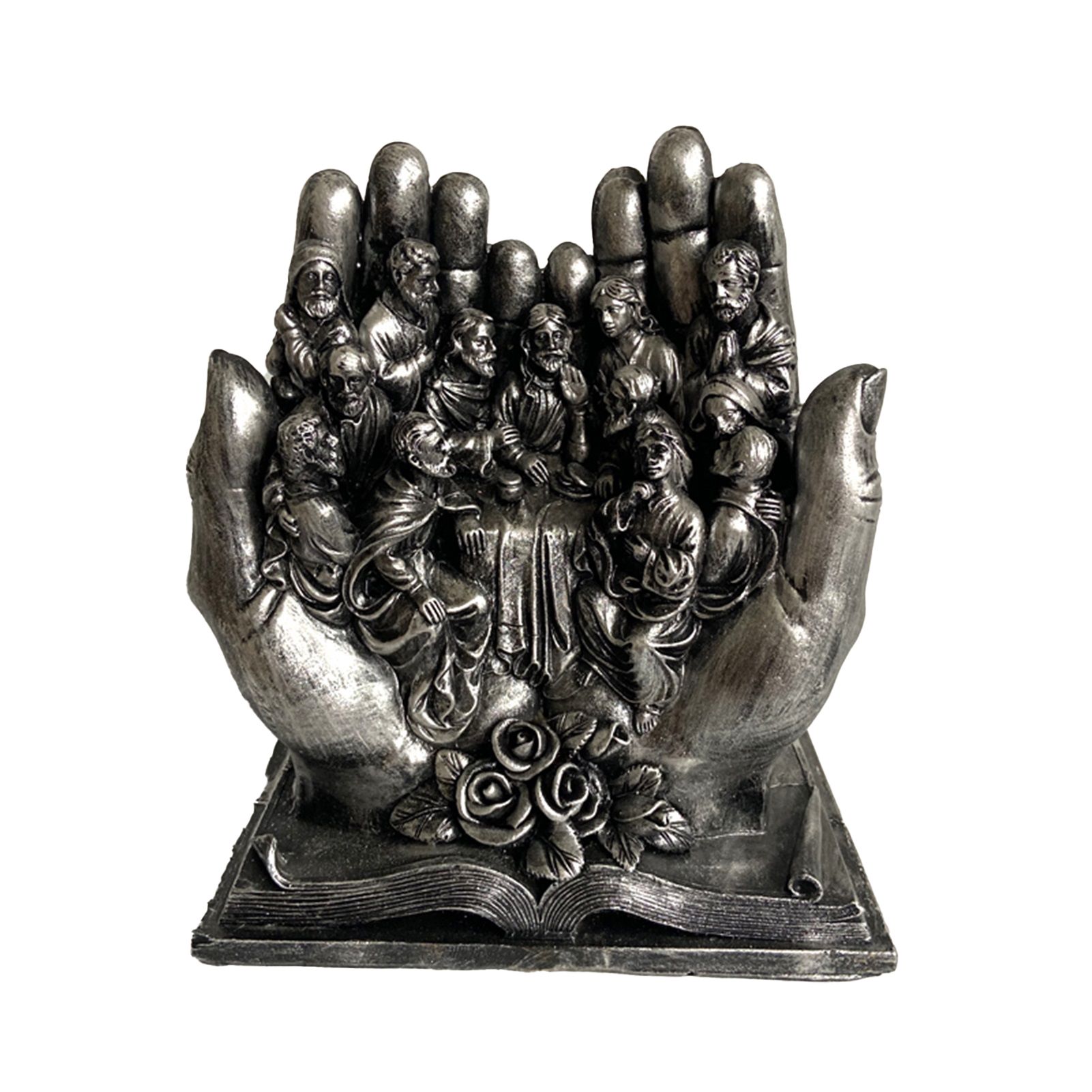 Mythological Sculpture Elegant Jesus Twelve Apostles Statue