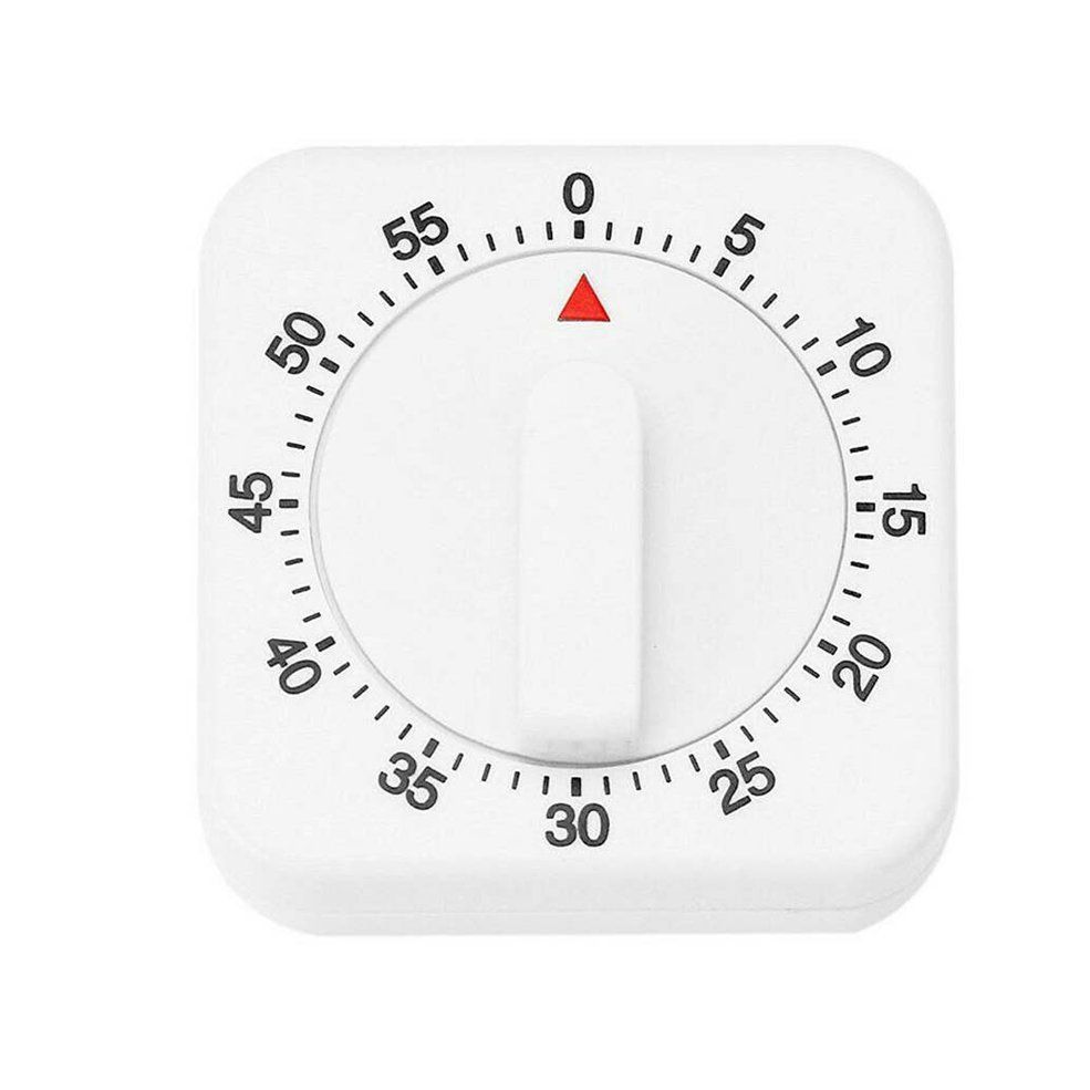 HA Innovative Mini Portable Kitchen Cooking Timer Countdown 60 Minutes-white