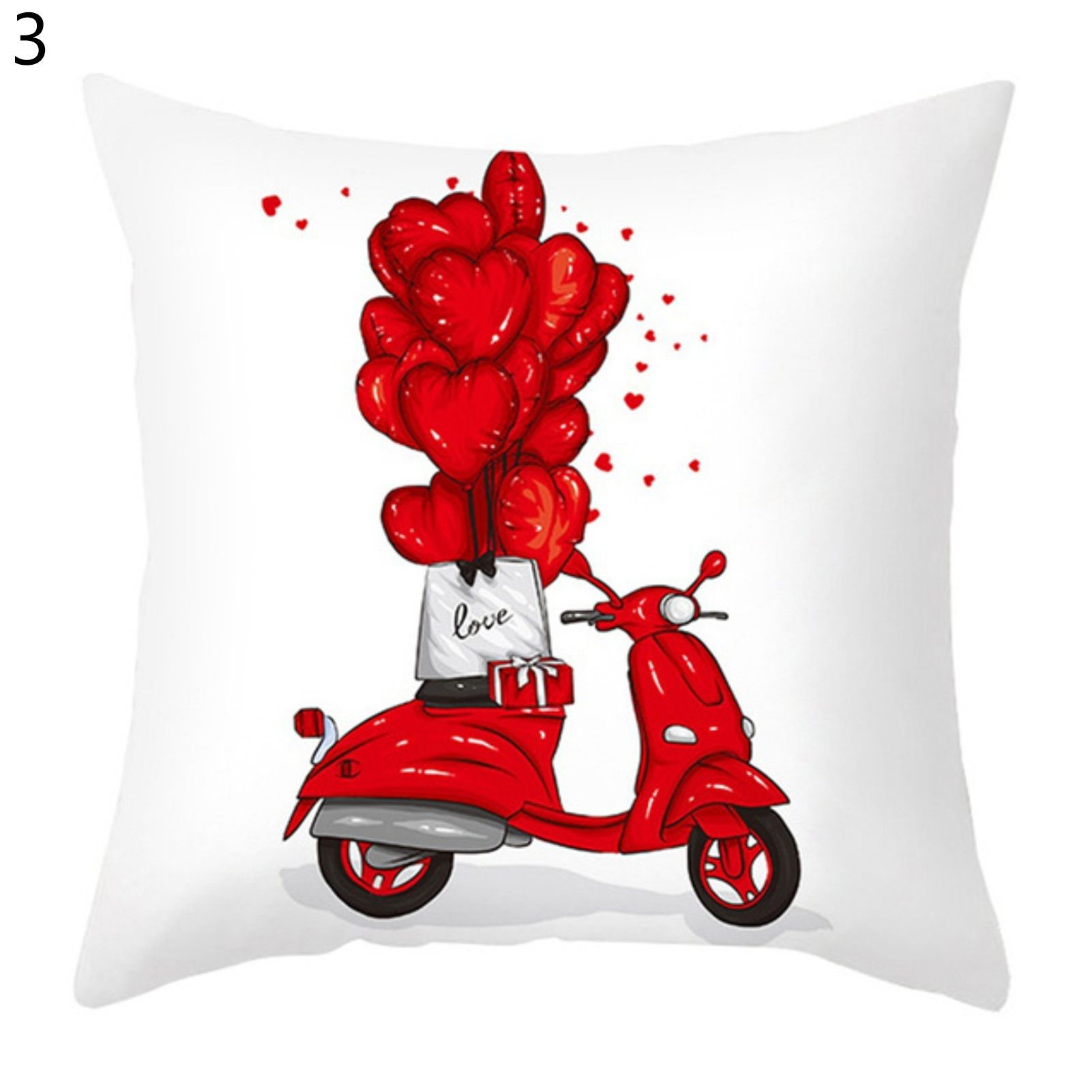 Cushion Cover Anti-fading Square Easy Care Cushion Throw Case