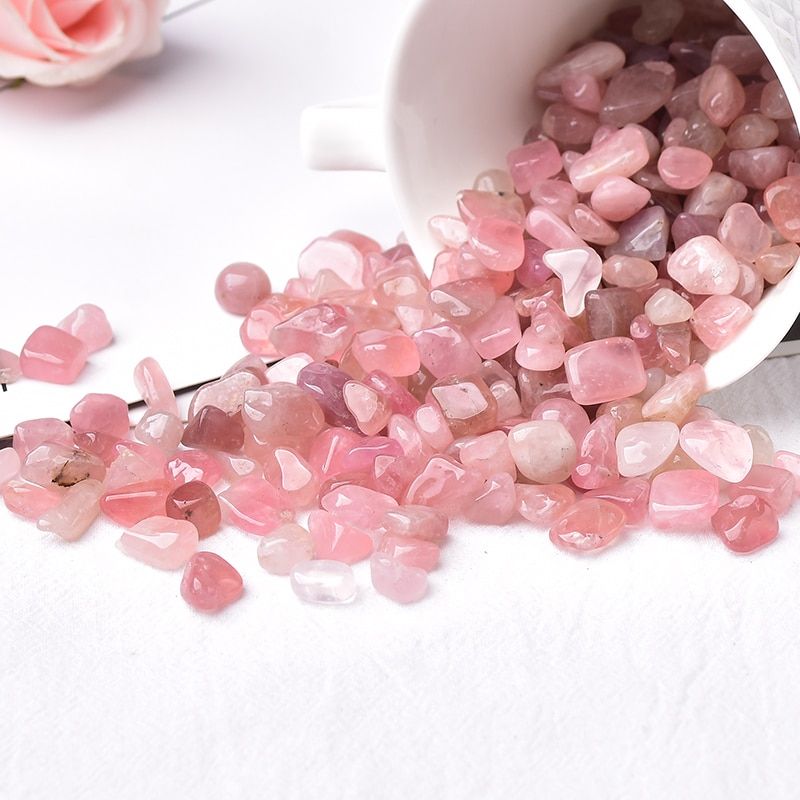 50g/100g Natural Crystal Gravel Specimen Amethyst Home Decor Colorful for Aquarium Healing Stone Rock Mineral Christmas DIY Gift