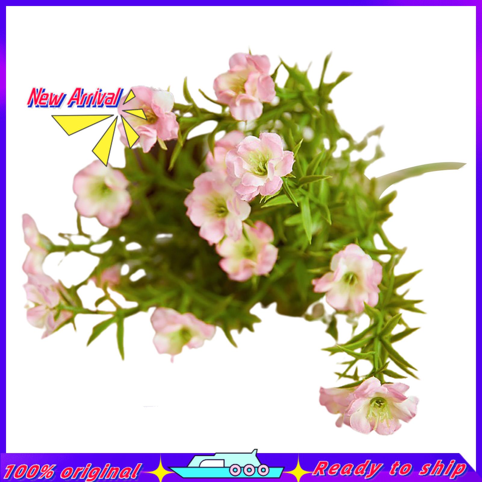 Artificial Flower Full of Vitality No Withering Widely Applied Small Bud DIY Artificial Flower for Garden