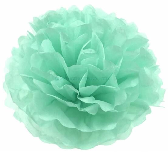 3pcs Various Size Tissue Paper Pom Poms Birthday Party Decorations Kids Crepe Artificial Flowers Wreaths Ball Wedding Supplies