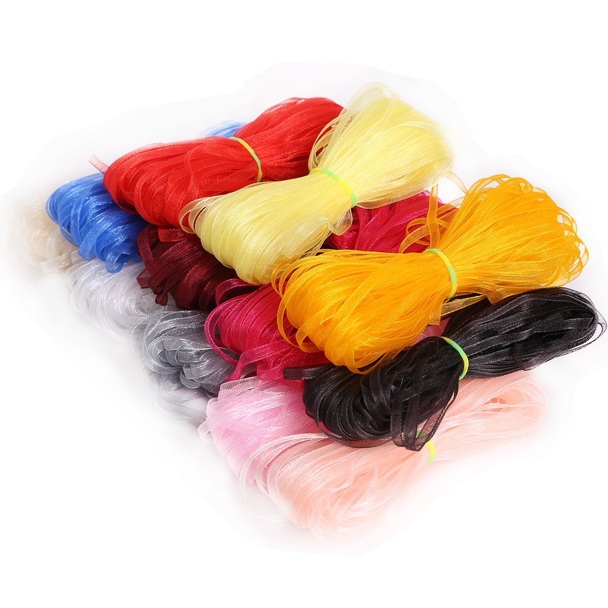 20 yards/packing Decoration Polyester 1 Point Yarn Tape, Suitable For Sewing Craft Accessories