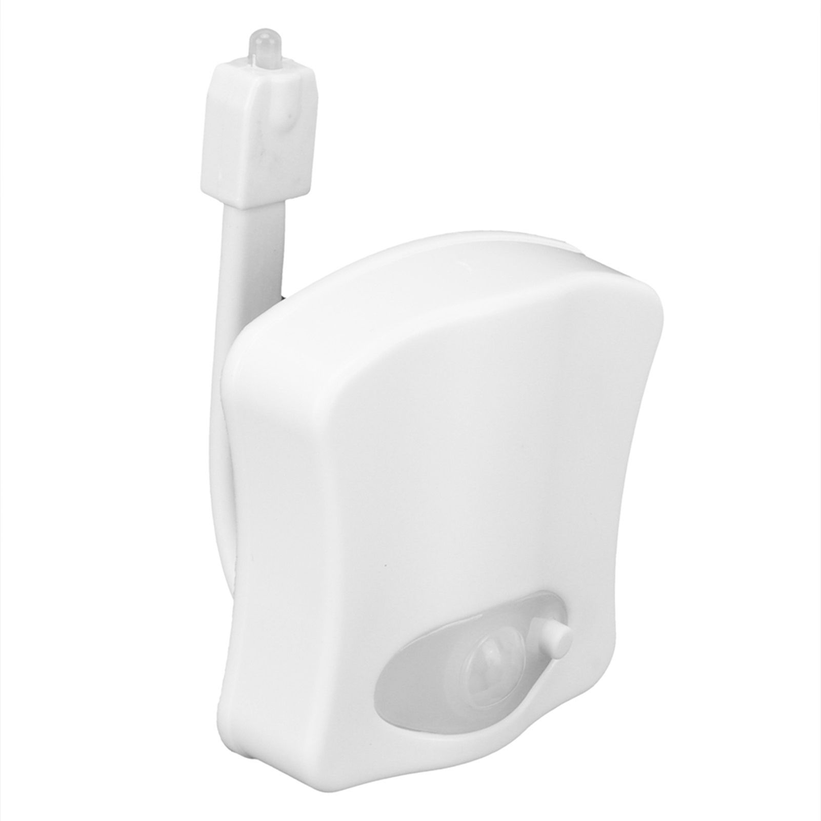 Toilet Sensor Light With 8 Color LED Hanging Body Cover Lamp Night Lig FS