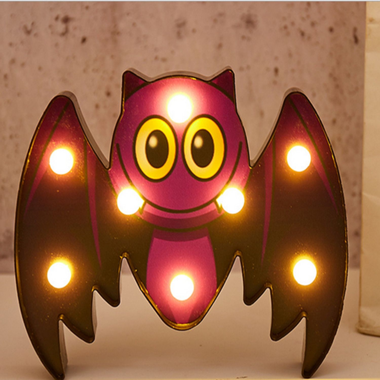 Halloween Ghost Festival modeling lamp bat spider skull pumpkin lamp LED decorative night lamp