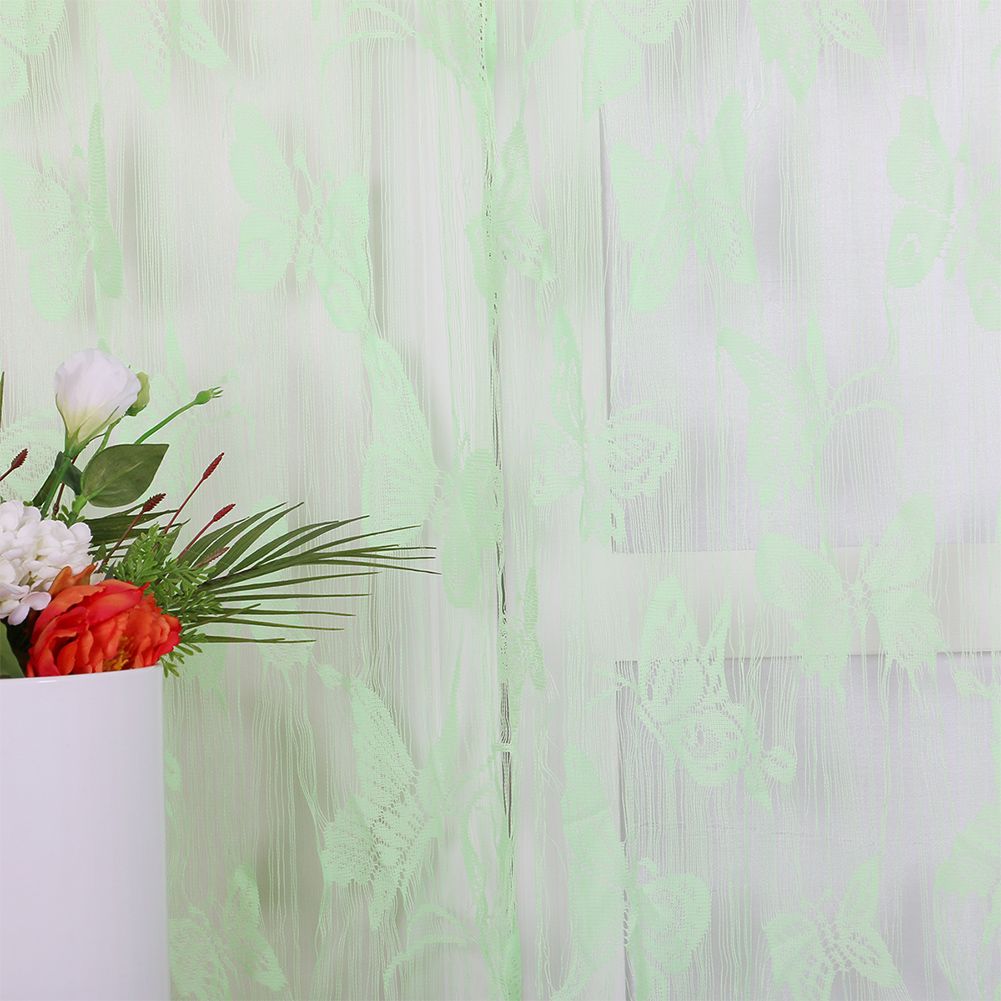 Yfashion 100X200cm erflies Curtain  for Window Door e Living Room Decoration