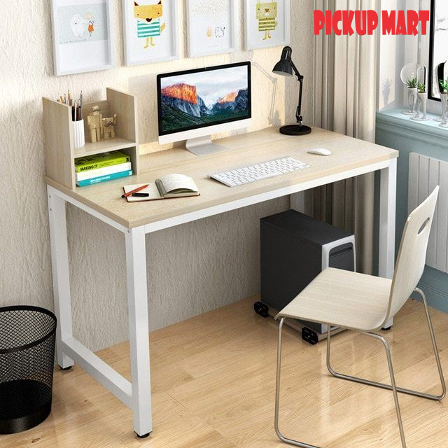 Melamine Board and MS frame computer table