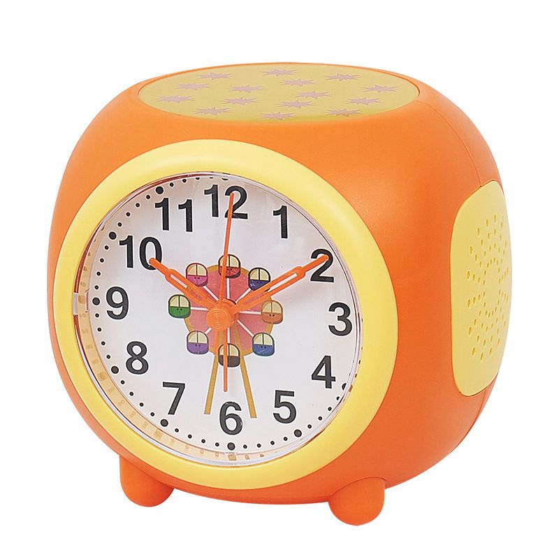 Children's Alarm Clock With Romantic Starry Sky Projection Colorful Music Natural Sound Clock hot sell