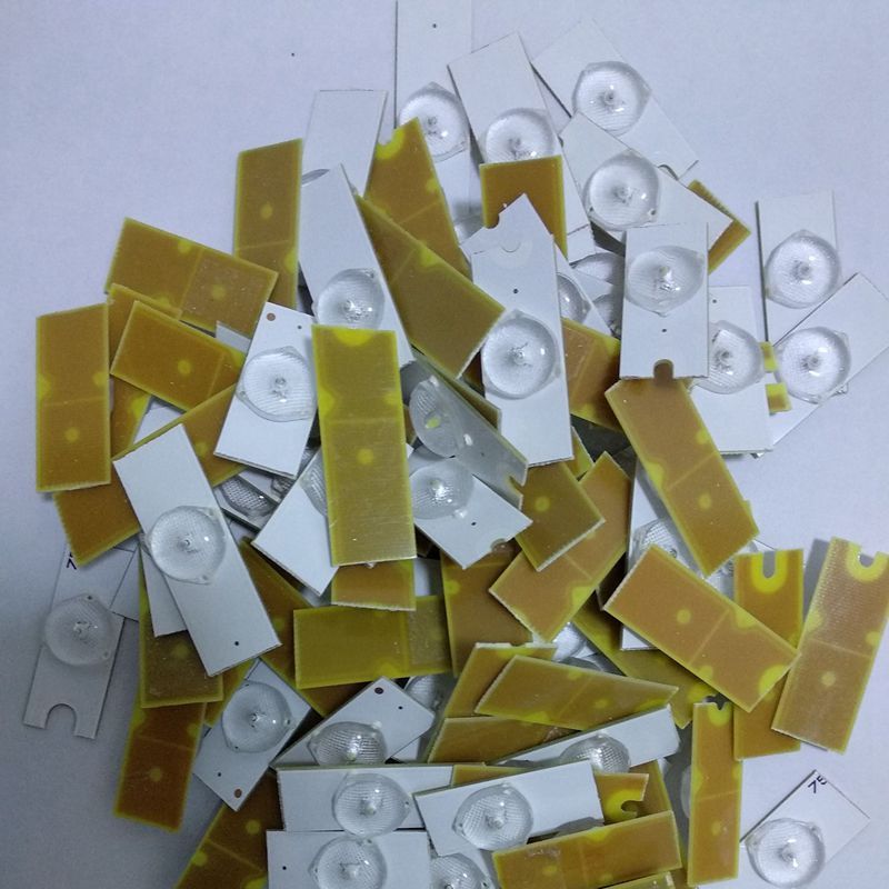 6V SMD Lamp Beads with Optical Lens Fliter for 32-65 inch LED TV Repair(20pcs 6V)