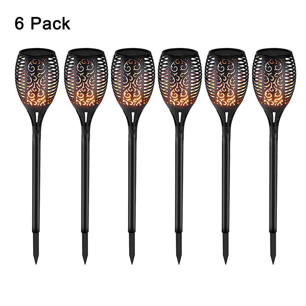 12LED Solar Garden Light Flickering LED Landscape Light IP65 Lawn Lamp