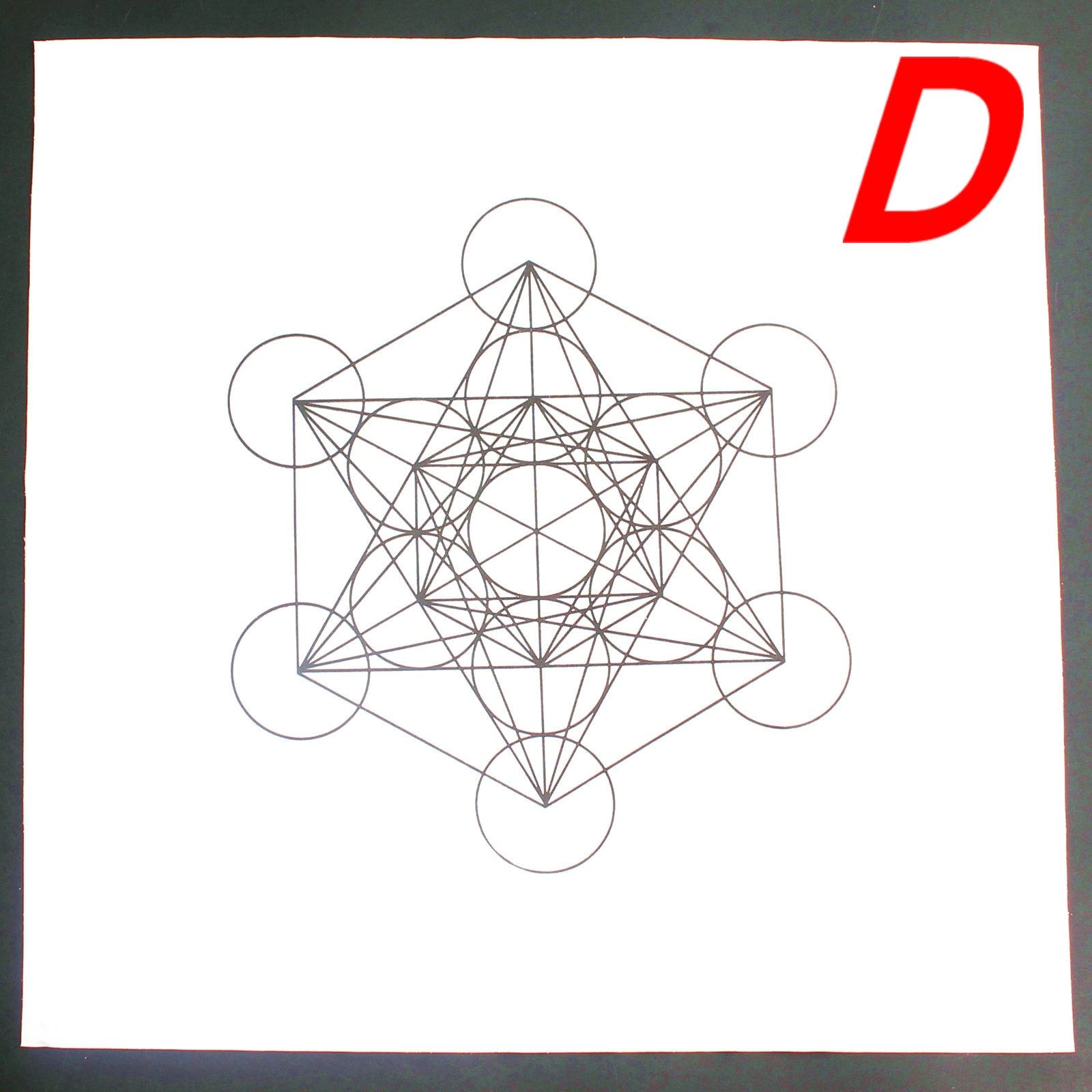 1PC 7 Chakra Tarot Cotton Cloth Lotus Rune Symbol Geometry Crystal Grid Altar Cloth Divination Healing Spiritual Reiki Meta