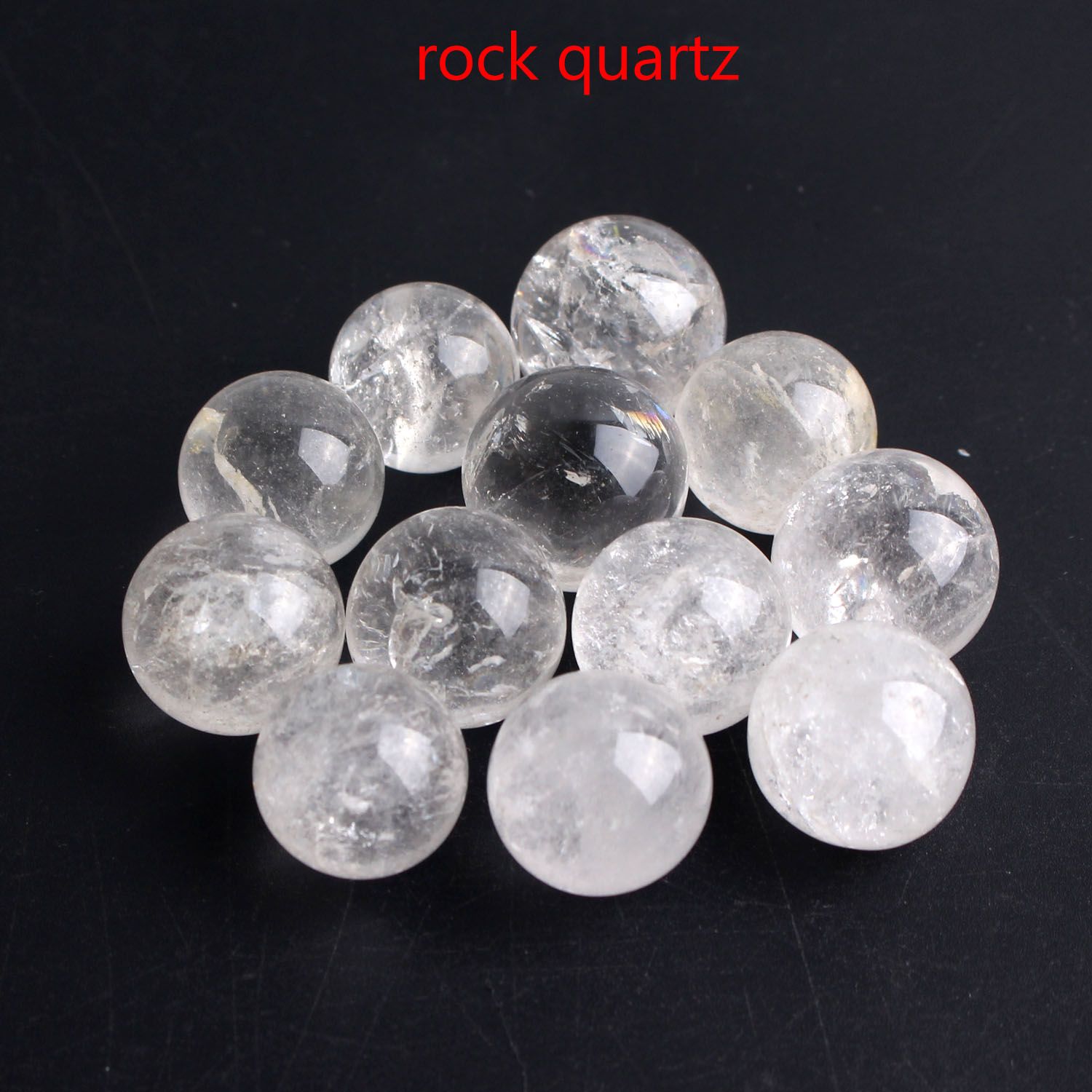 High Quality Natural Polished Amethyst Beads Smoky Quartz Crystal Mini Stone Ball Sphere Jewelry Making DIY Bracelet Necklace