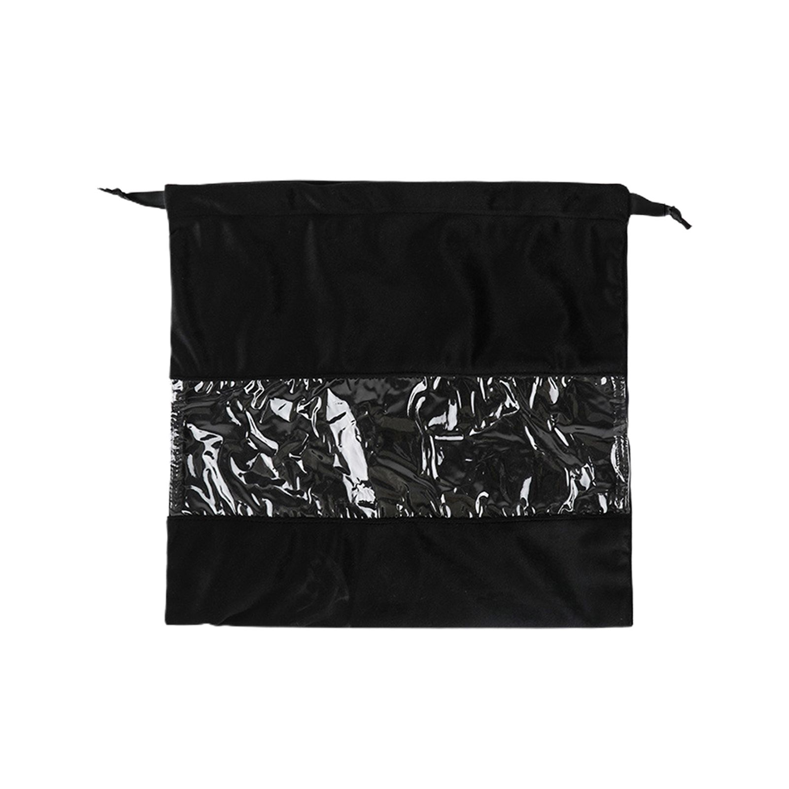 Storage Pouch Bundle Mouth Bags Waterproof Transparent Home Package Organizer