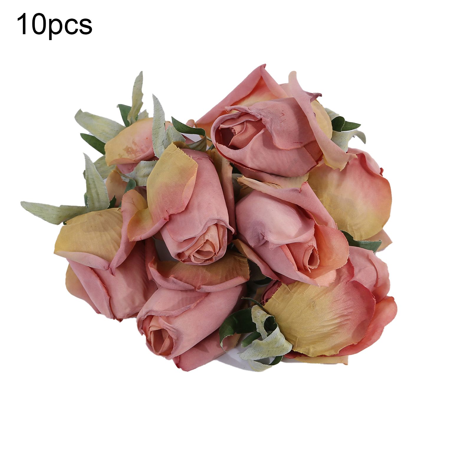 1 Set Vivid Artificial Flower Wide Application Faux Silk Flower Beautiful Delicate Fake Flower Head for Home