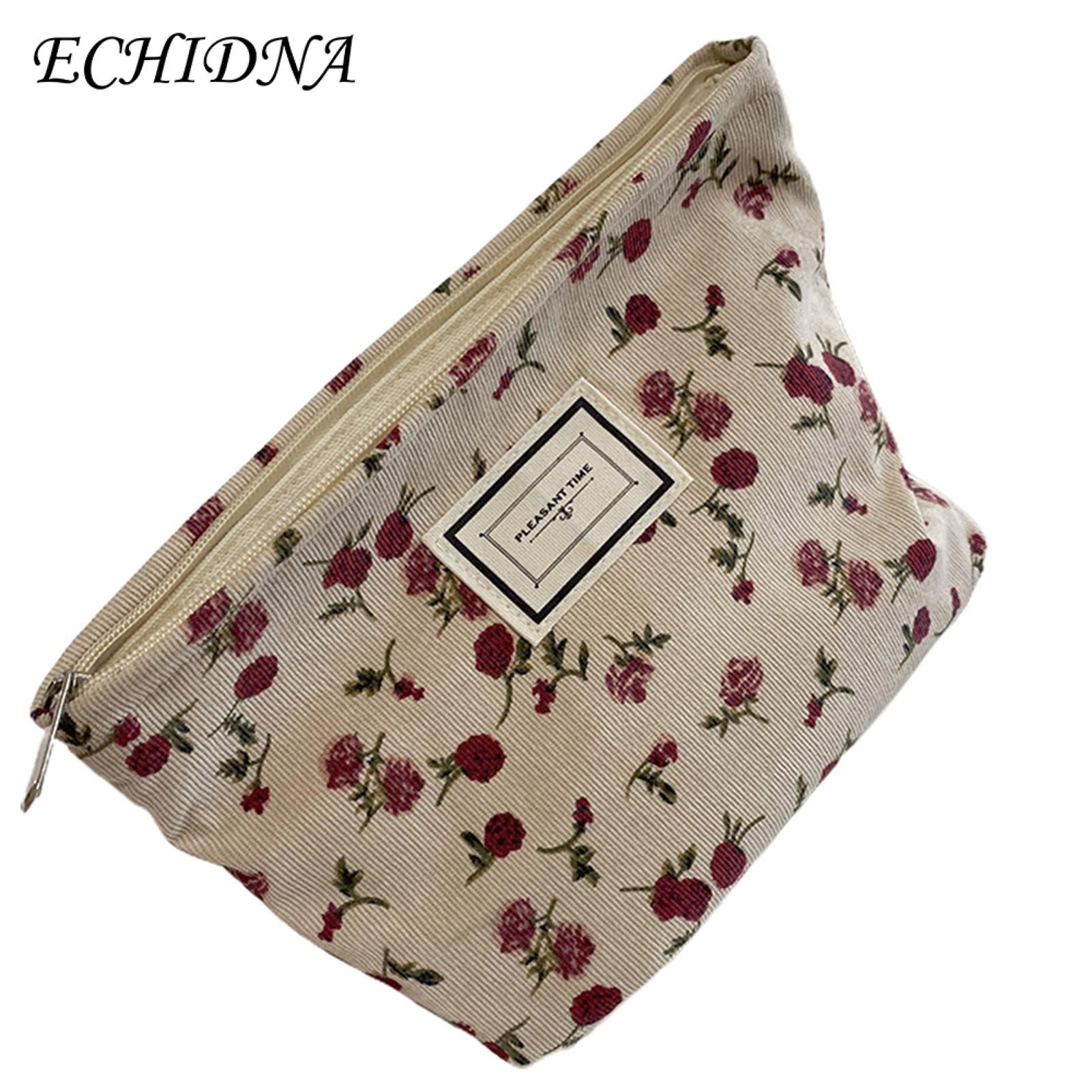 ECHIDNA Makeup Bag Breathable Multi-functional Convenient Female Cosmetic Pouch