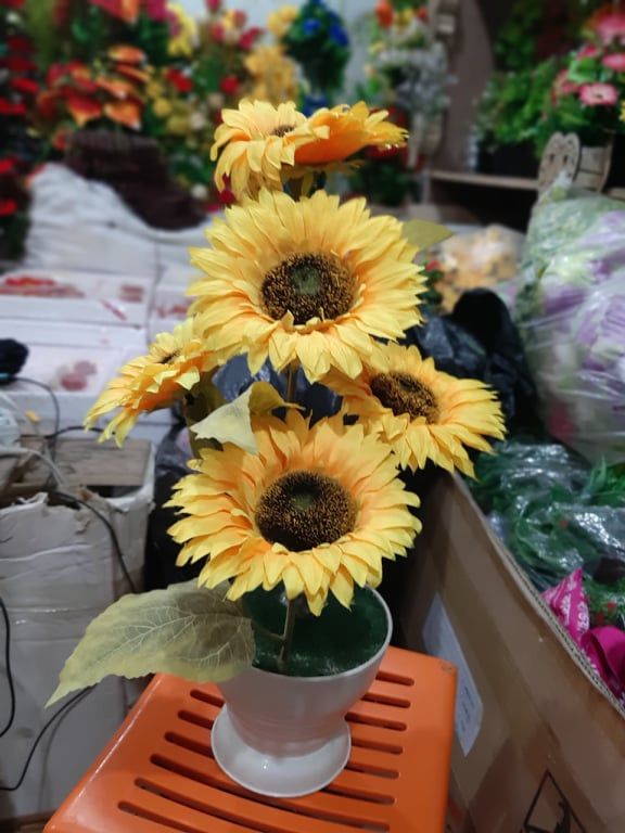 ARTIFICIAL SUNFLOWER WITH TOB