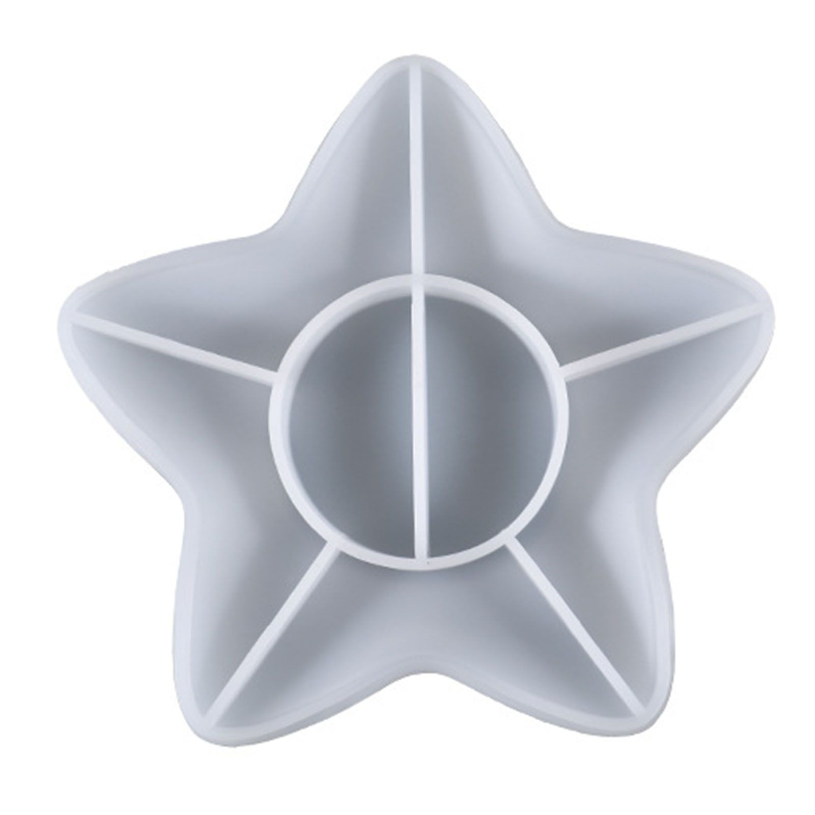 Fruit Tray Mold Starfish Patterns Good Flexibility Container Mould