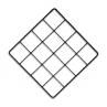 icnimalist Grid Panel Wall Decor Jewelry Organizer Photo Frame
