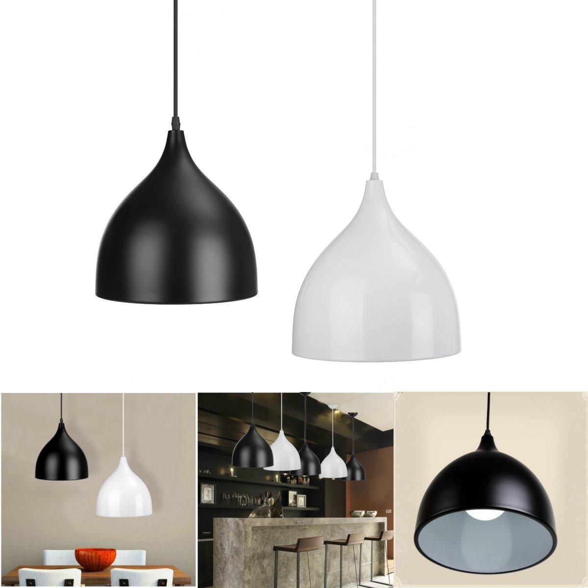 Fixture Ceiling Lamp Retro Industrial Vintage Pendant Light Decor Chandelier Black(null)