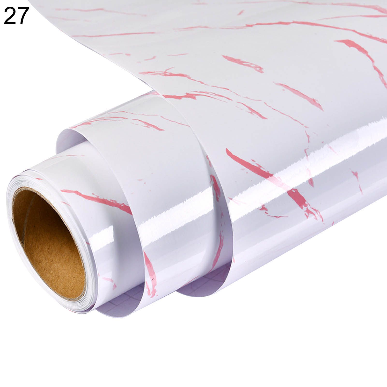 Wall Sticker Oil-proof Art Vinyl Film Marble Pattern Mural Sticker