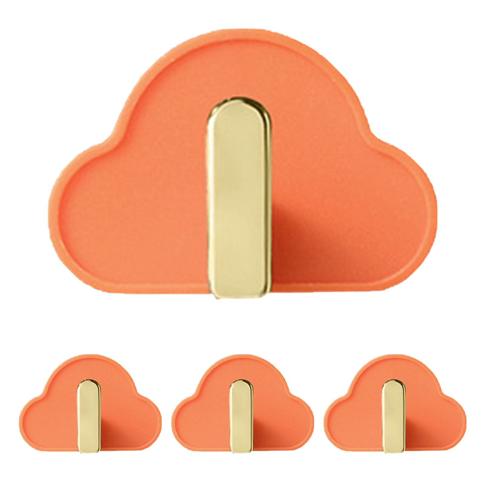 Hanging Hooks Punch-free Moisture-proof Hook Shelf