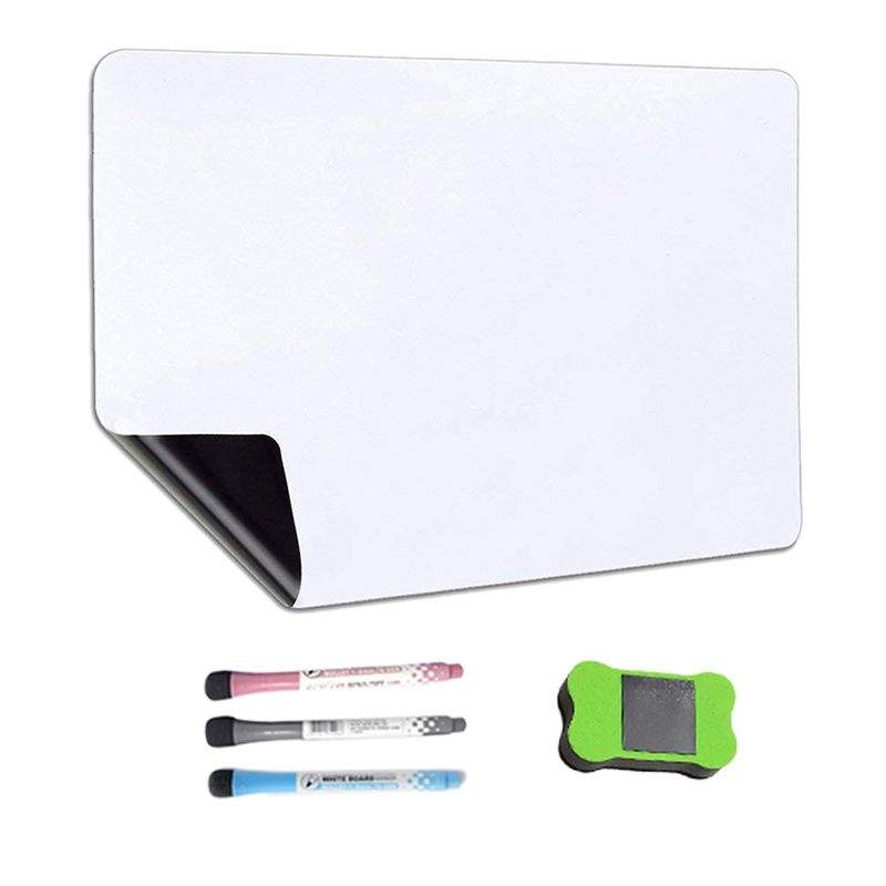Delicate product Magnetic Dry Erase Whiteboard For Refrigerator with 3 Pens and Large