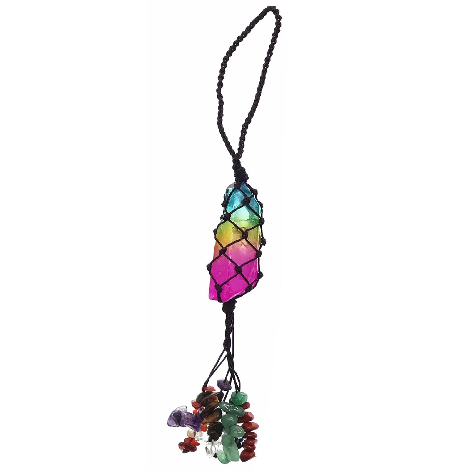 Rhinestone Ornament Anti-scratch Delicate Tassel Design Pendant