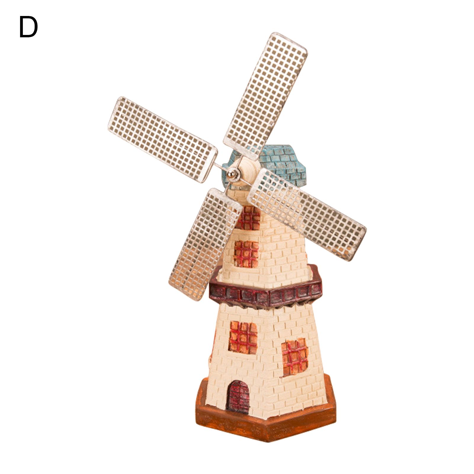 Windmill Ornament Durable Retro Style Windmill Model