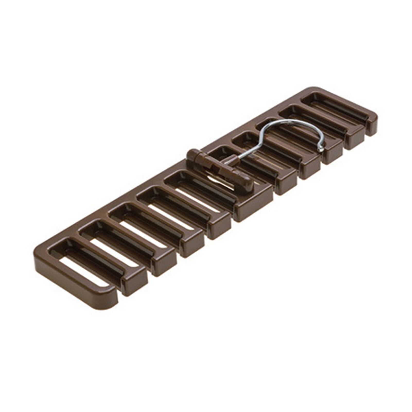 Home Space-Saving Portable Tie Belt Scarf Hanger Holder Organizer Storage Rack