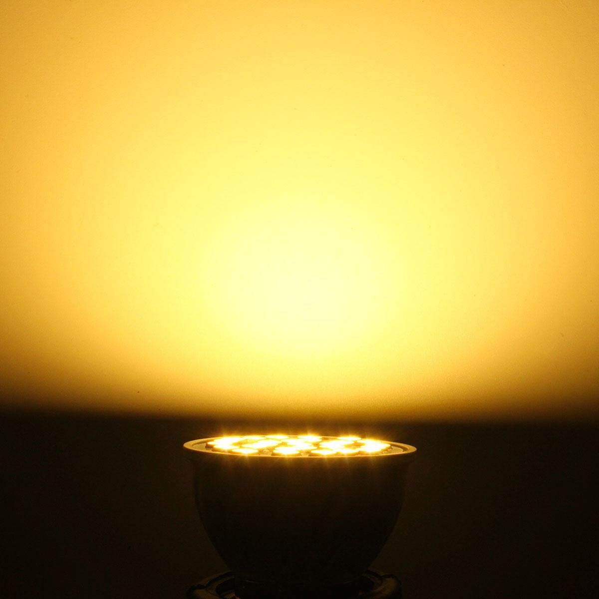 E14/E27/GU10/MR16 3.5W 27 SMD 5730 LED Warm White White Spot Light Lamp Bulb AC110V