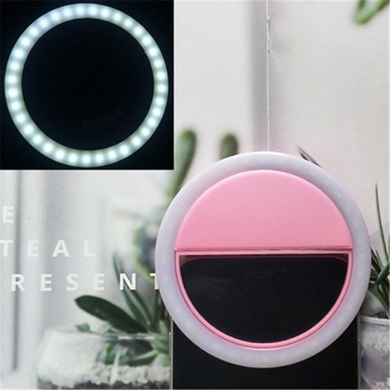 36 LED Selfie Light Phone Flash Light Led Camera Clip-on Mobile phone Selfie ring light video light Enhancing Up Selfie Lamp.