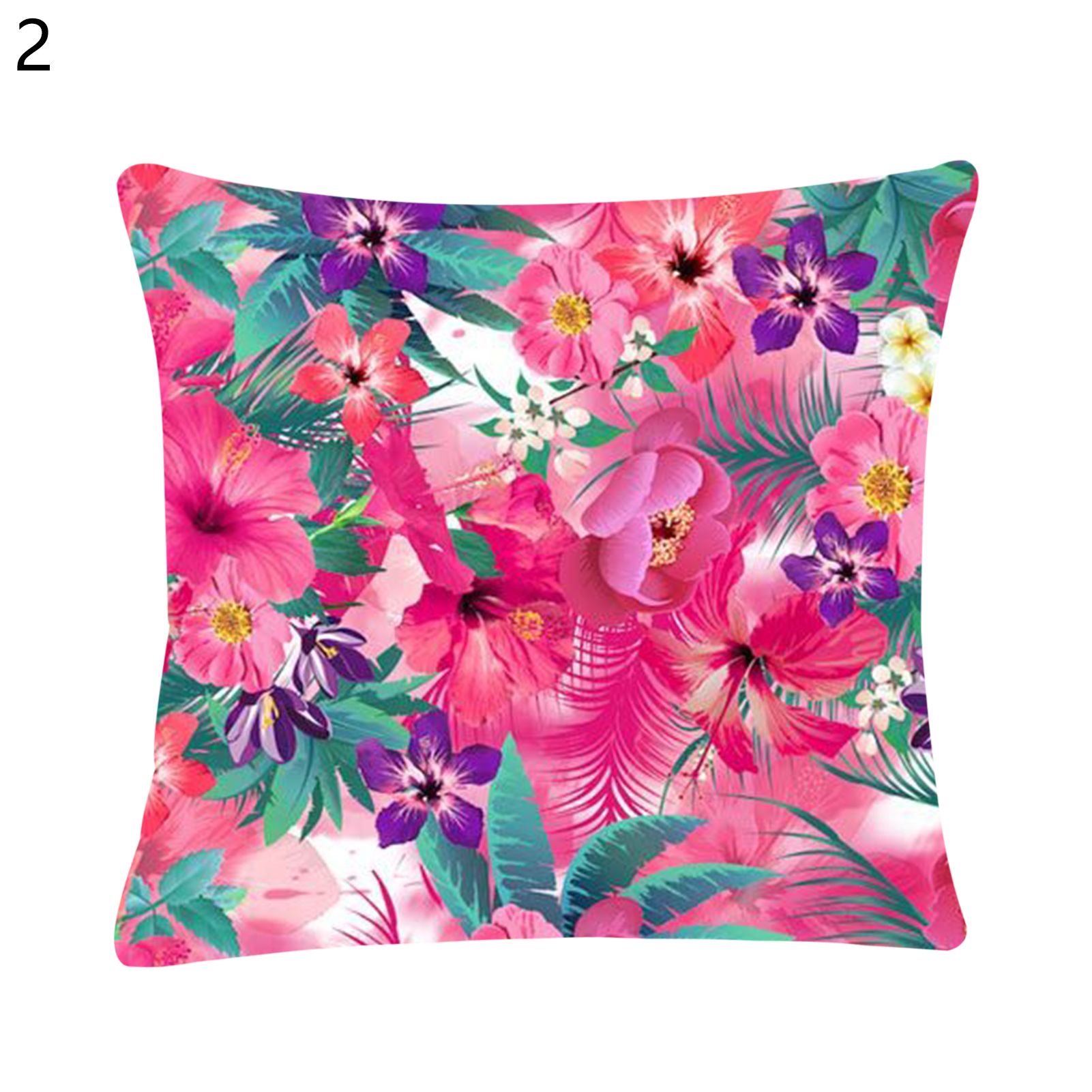 lowcase Anti-shrink Decorative Printed Cushion Sofa Throw Cover