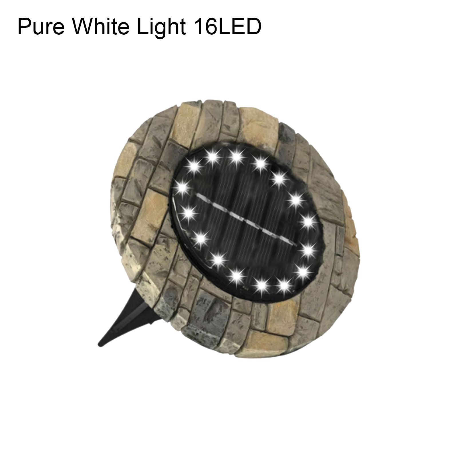 Waterproof Solar Light LED Super Bright Under Ground Lamp for Courtyards