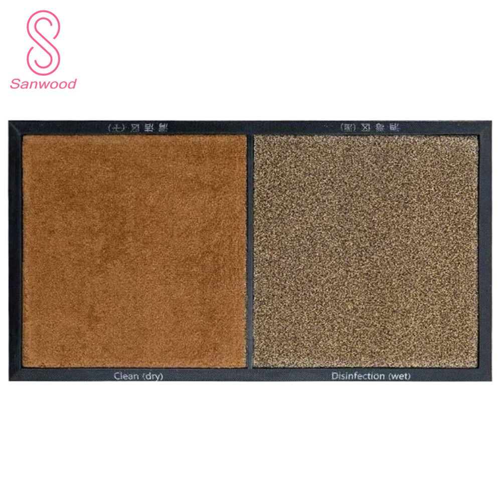 Antislip Home School Office Door Floor Mat Entrance Shoe Cleaning Pad Rug Carpet