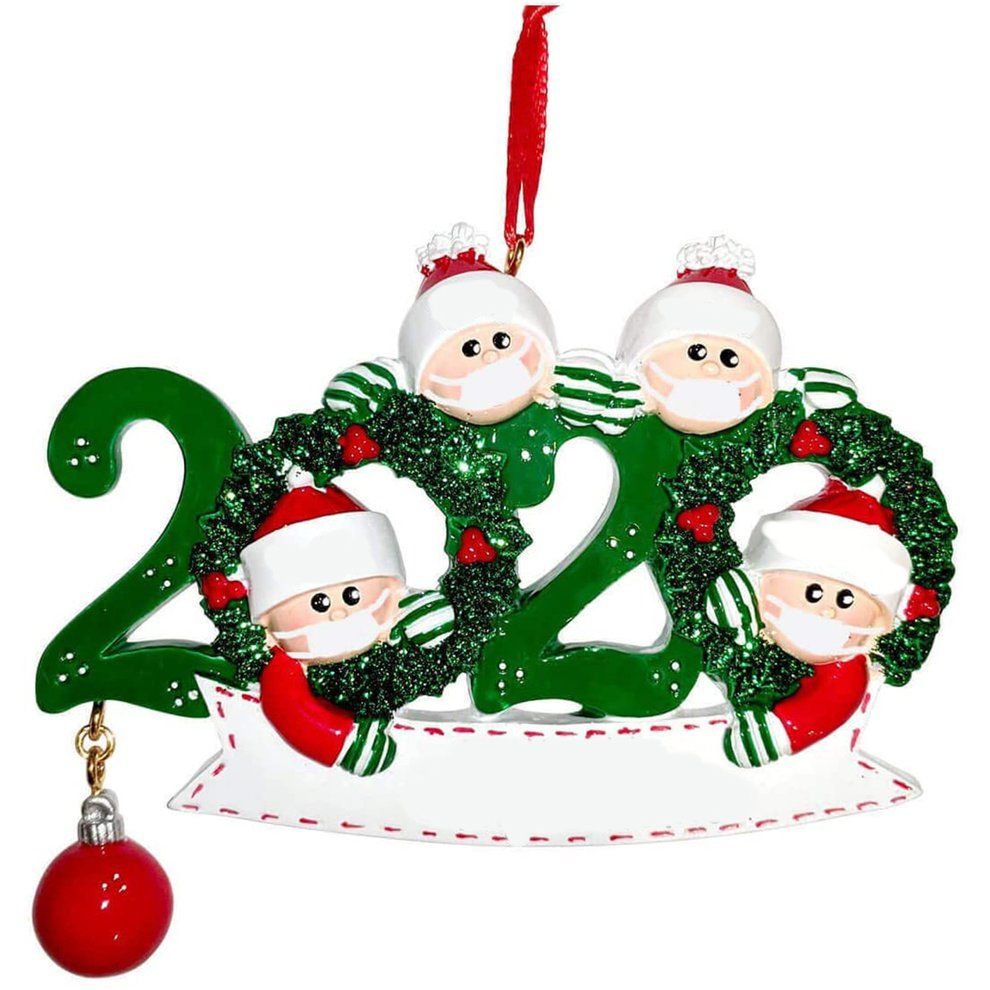Christmas Ornaments DIY Name Greetings Christmas Birthdays Party Decoration