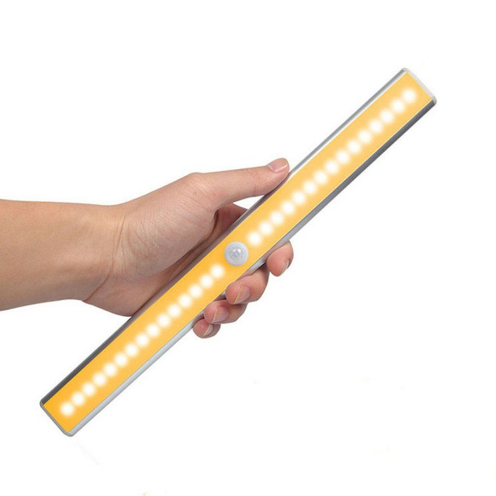 Kitchen Cabinet Closet Night Light Motion Sensor Wireless USB Charging