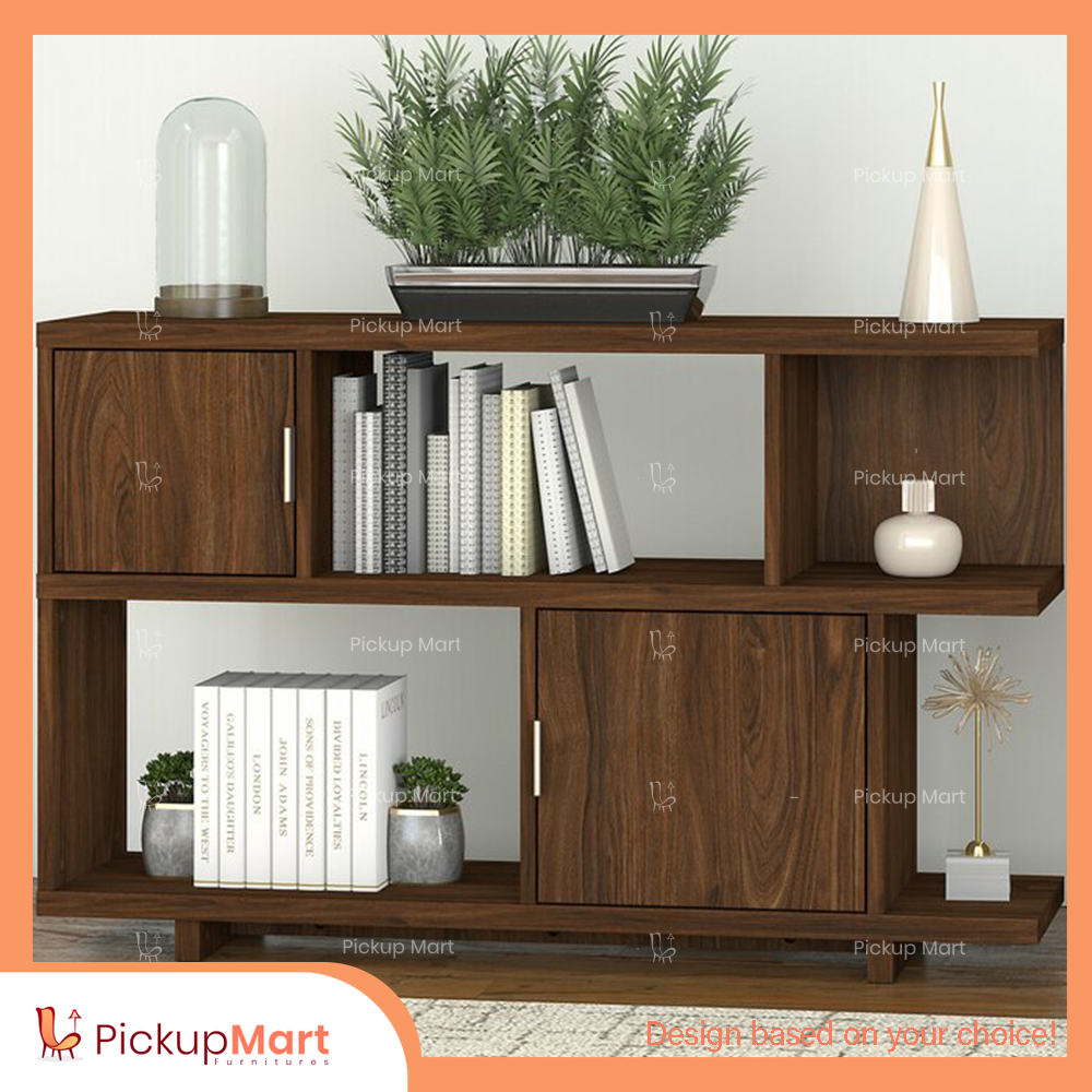 Laminated Board Book Shelf | Showpiece Rack | Living Room furniture | BS - 50