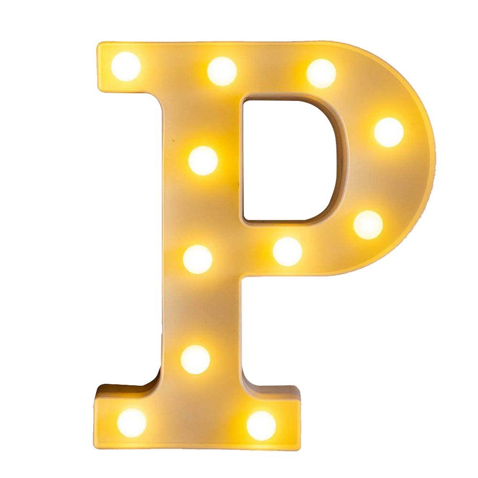Decorative Led Light Number Light Letter Light For Wedding Birthday Christmas
