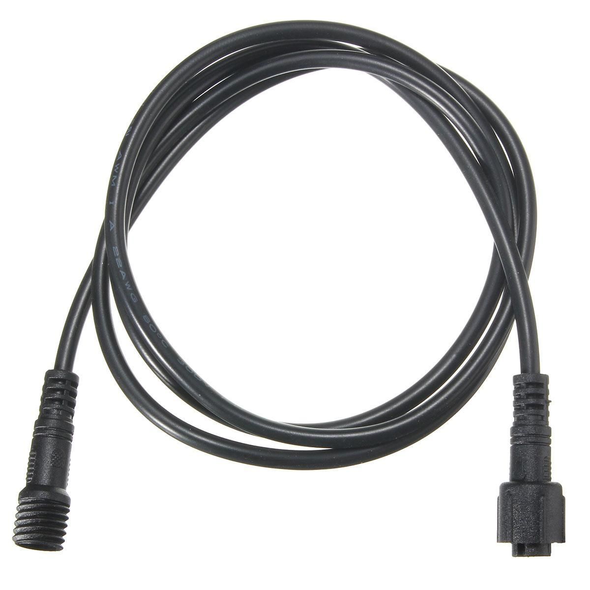 1/2/3M 2Pin Extension Cable Wire LED Garden Outdoor Strip Light Single UK