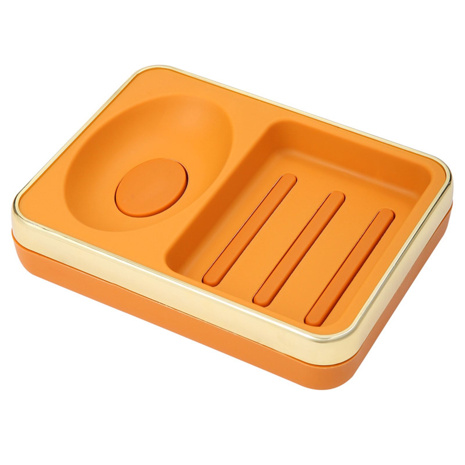 Soap Tray Dethable Double Compartment Soap Dish