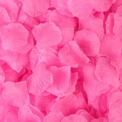 2000 pcs/lot Romantic silk Rose Petals Wedding Decorations Colorful Wedding Flower Artificial Rose Flower
