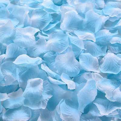 3000pcs Colorful Artificial Rose Petals Wedding Party Decor Petalas Colorful Silk False Flower Petal Accessories Wedding Rose