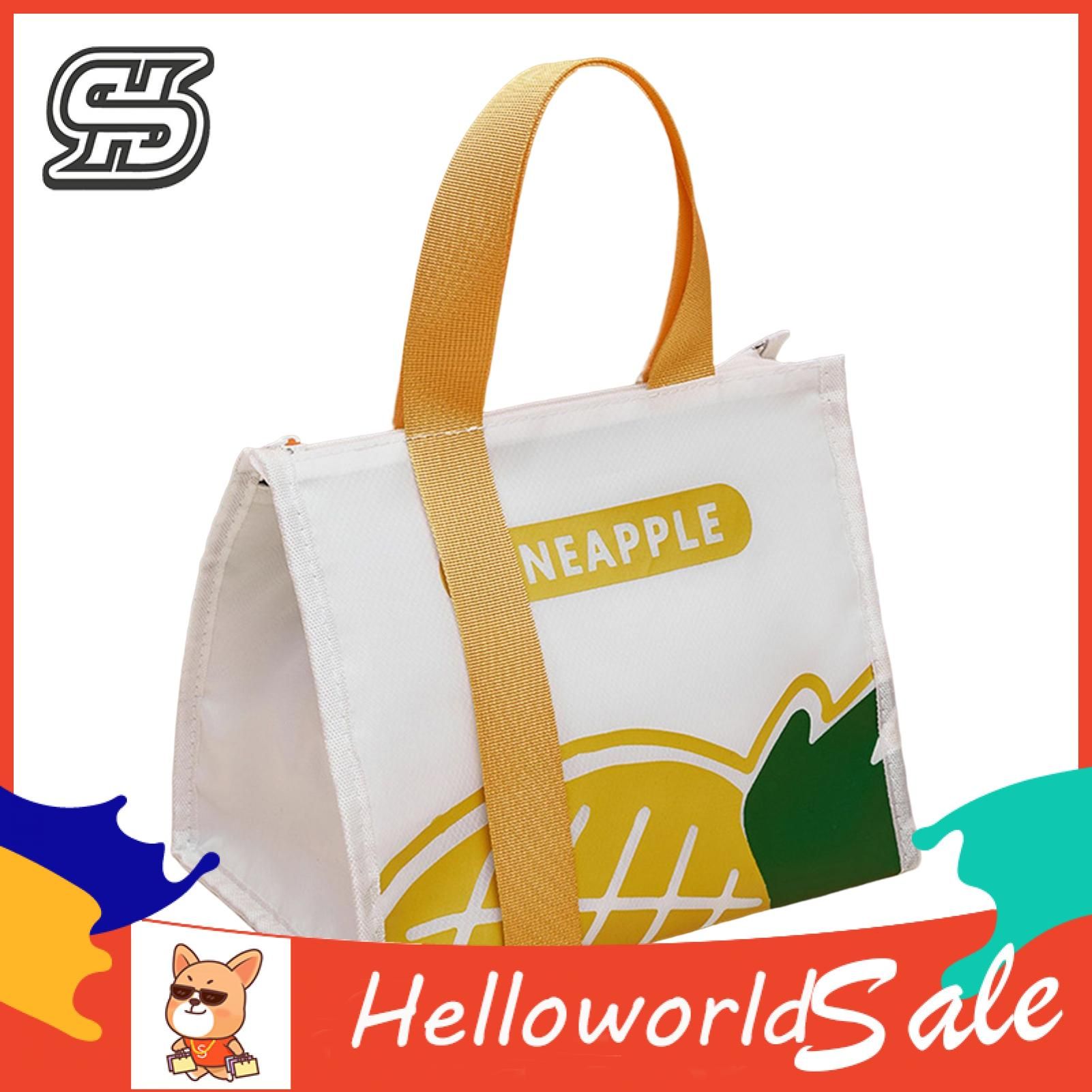 Thermal Bento Bag Handles Design Universal Large Capity Thermal Lunch Bag