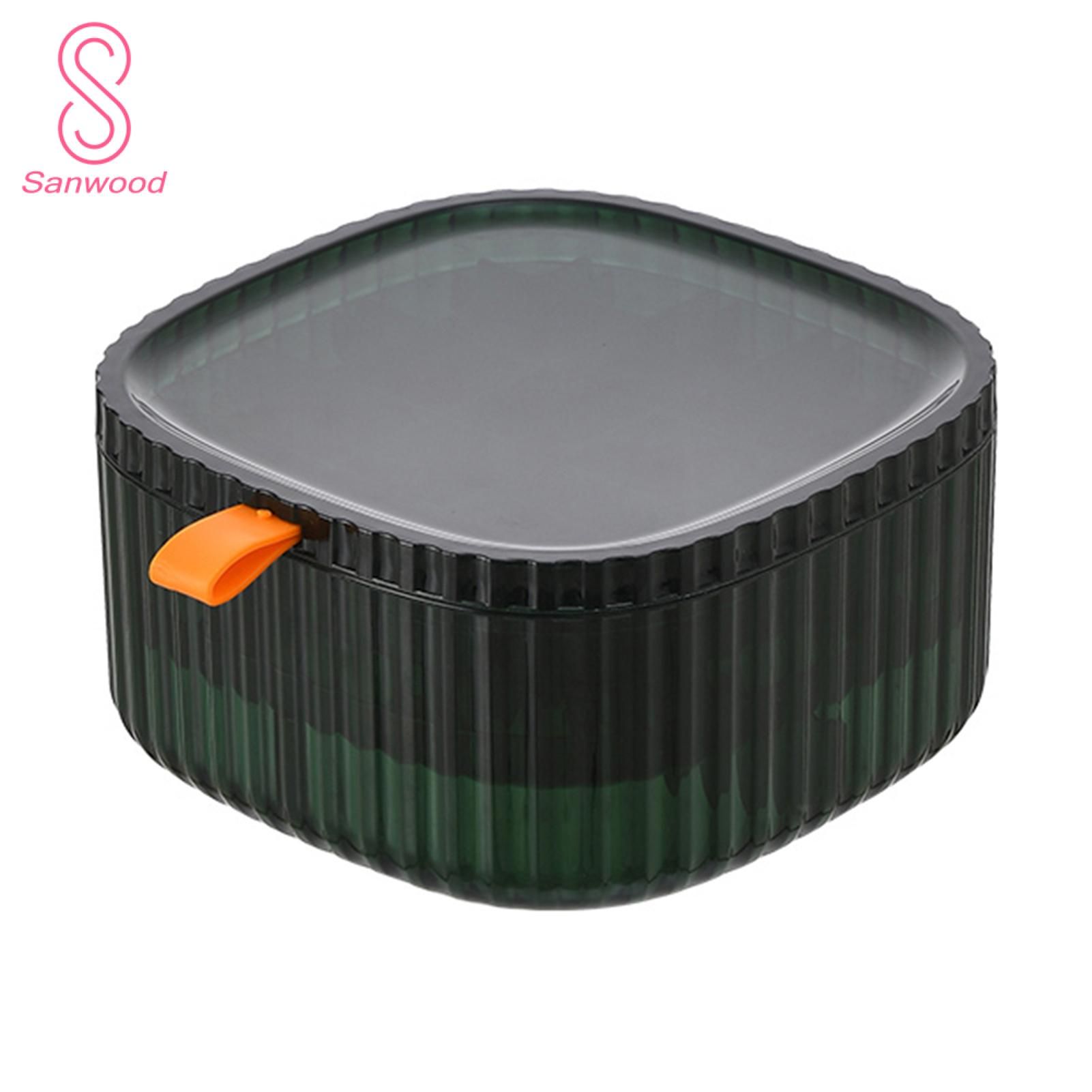 Jewelry Organizer Smooth Edge Earring Ring Storage Case Jewelry Holder Decor