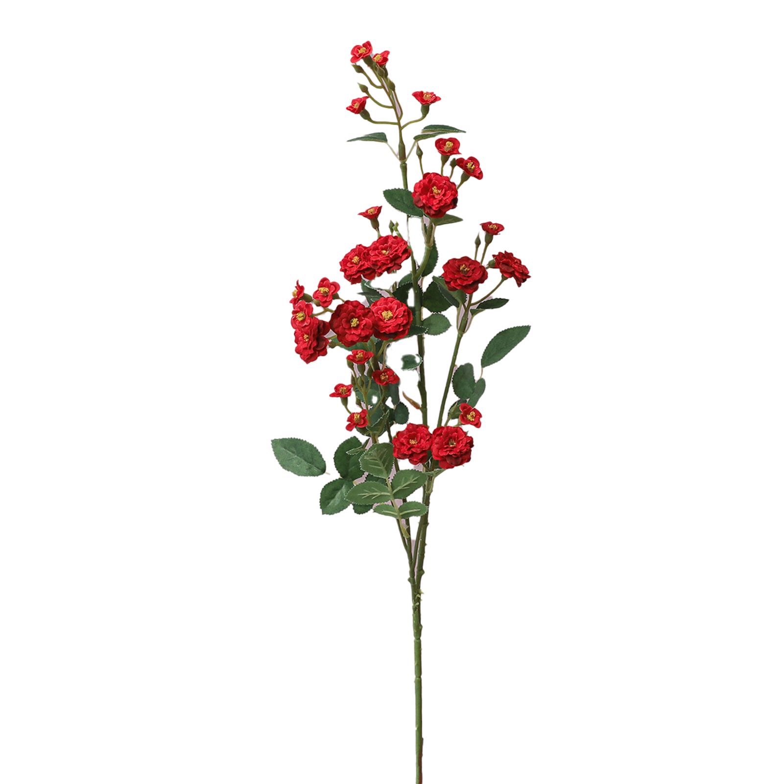 Flower Handicraft istic Wear-resistant Faux Silk Flower Rose Decor