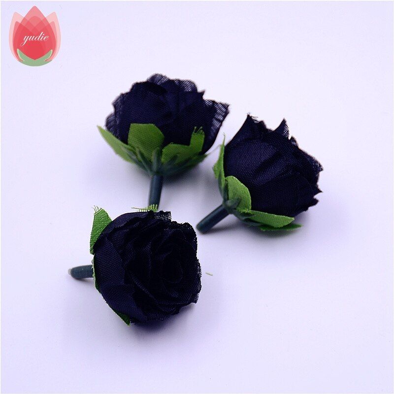 20pcs Mini Silk Artificial Rose Flowers For Wedding Home Party Decoration Mariage Flores Clothing Hats Accessories Rosa Flowers