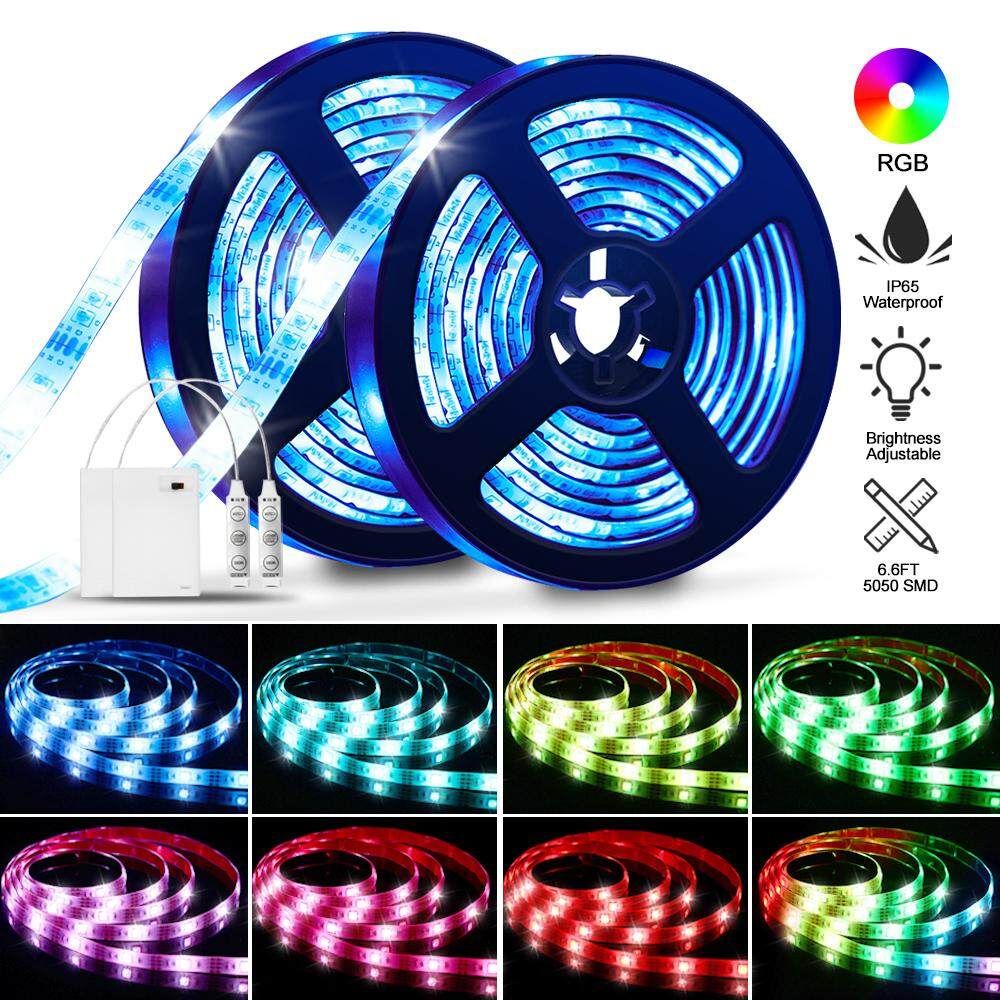 1 pc SOLMORE Brand New Version Red Wordless Back Band Controller 5050 Lamp Beads IP65 RGB Lamp