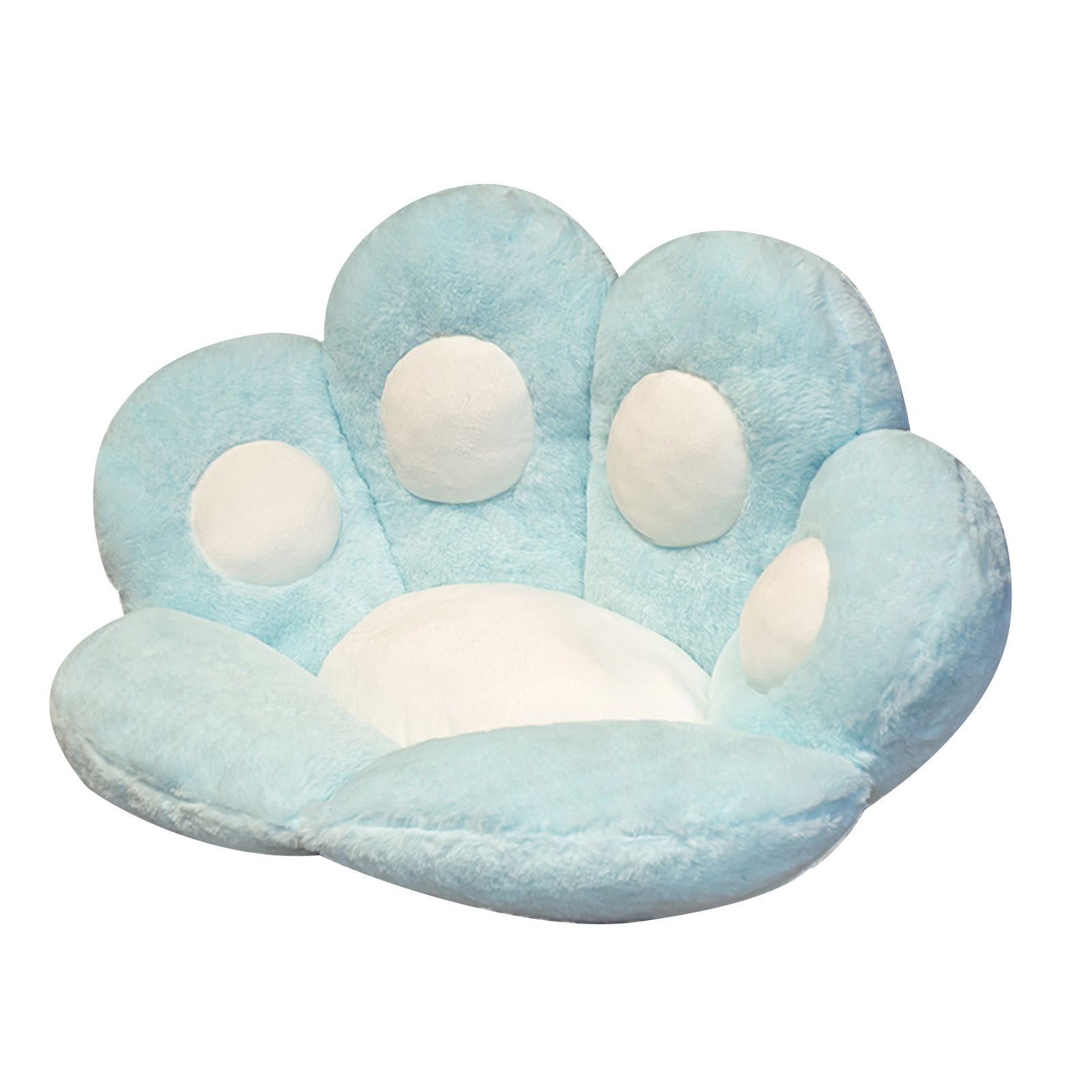 Armchair Cushion Long Lasting Bear Paw Shaped Plush Cushion